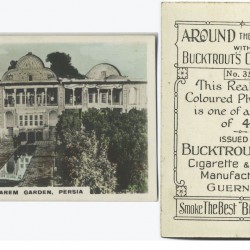 Around the World, Places of Interest, Harem Garden, Persia. (ca. 1919-1929)