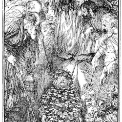 Edmund J Sullivan Illustrations to The Rubaiyat of Omar Khayyam (7)
