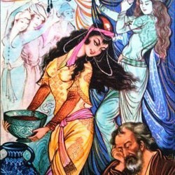 Painting by Mohammad Tajvidi