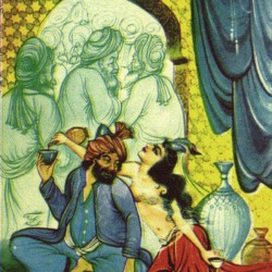 Painting by Mohammad Tajvidi