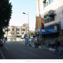 Lalezar avenue, Tehran - تقاطع لاله زار و خیابان استانبول، کافه پارس
