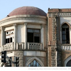 Lalezar avenue, Tehran - تقاطع لاله زار و خیابان استانبول، کافه پارس