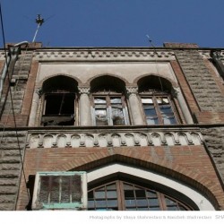 Lalezar avenue, Tehran - تقاطع لاله زار و خیابان استانبول، کافه پارس