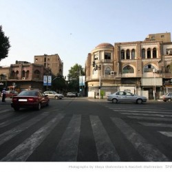Lalezar avenue, Tehran - تقاطع لاله زار و خیابان استانبول، کافه پارس
