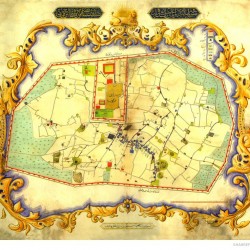Tehran map, 1848