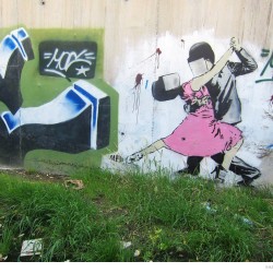 Graffiti on Tehran canal walls (15)