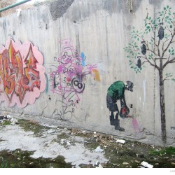 Graffiti on Tehran canal walls (16)