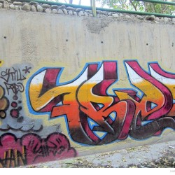 Graffiti on Tehran canal walls (63)