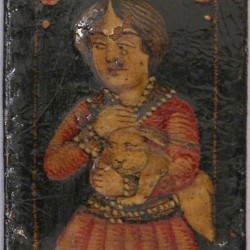 Iranian Laquer Playing Card (Ganjifa)