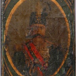 Iranian Laquer Playing Card (Ganjifa)