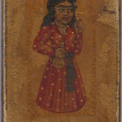 Iranian Laquer Playing Card (Ganjifa)