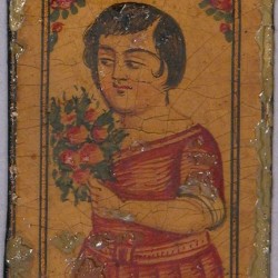 Iranian Laquer Playing Card (Ganjifa)