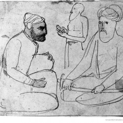 Three Persian men, by Jean Auguste Dominique Ingres