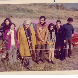 Shamloo in Zaghemarz. April 1973.