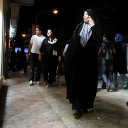 تهران در شب