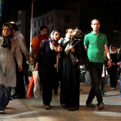 تهران در شب