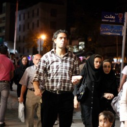 تهران در شب